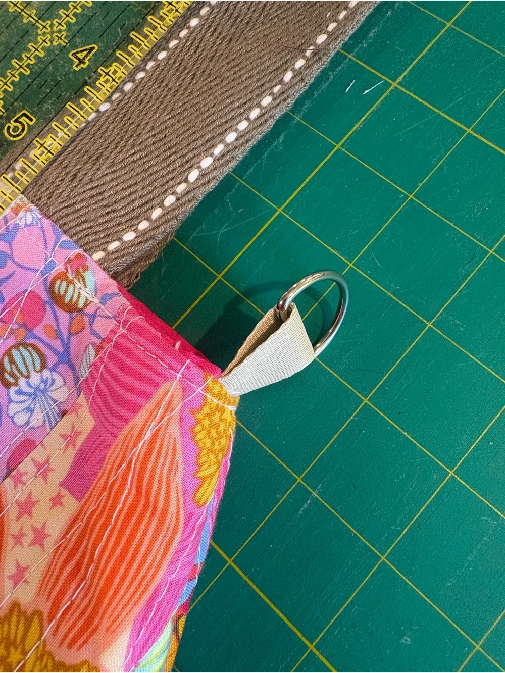 Colorful Patchwork Tote Bag - Multicolor - Picture 11 of 11